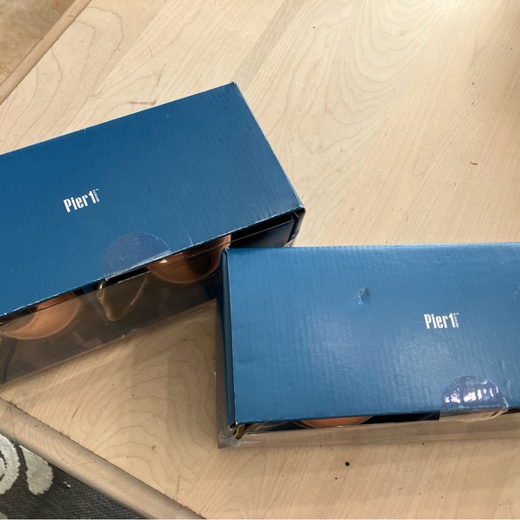 Pier 1 Moscow Mule Mugs, set of 4, Copper in Packaging - Picture 6 of 10